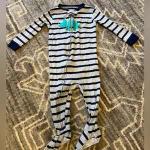 12m Carters footie pajamas